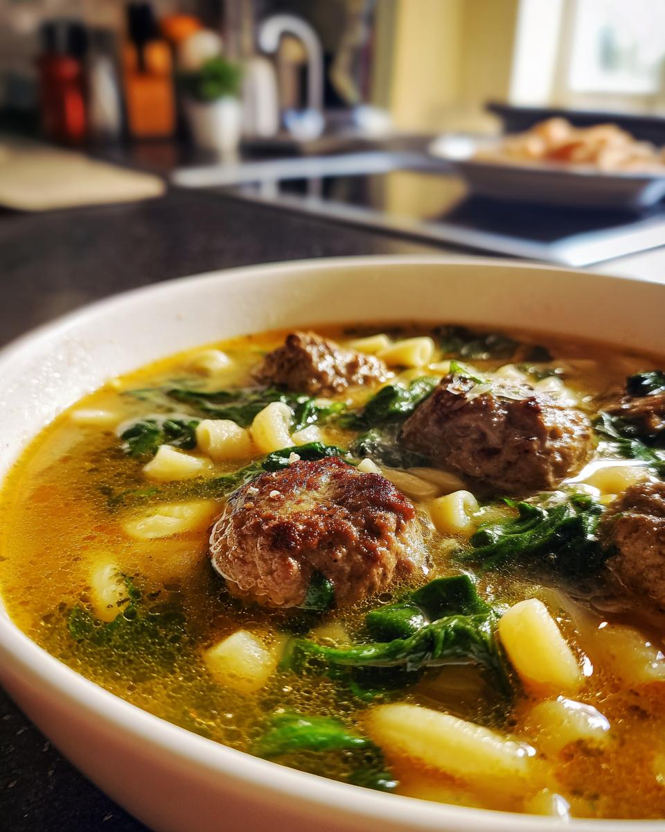 Italian wedding soup recipe - detail 3