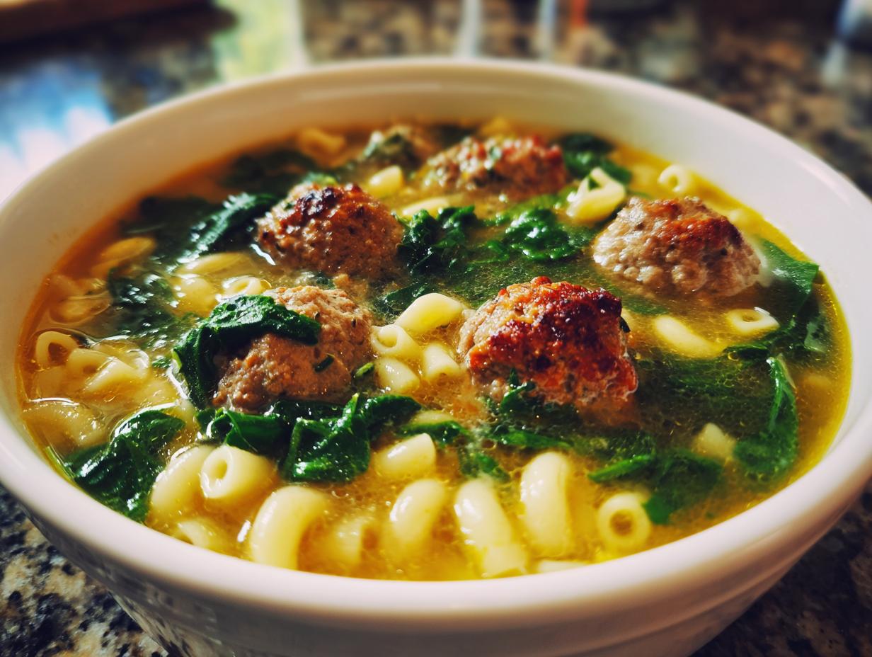Irresistible Italian Wedding Soup Recipe in Under 1 Hour