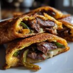 Keto Philly Cheesesteak Rolls