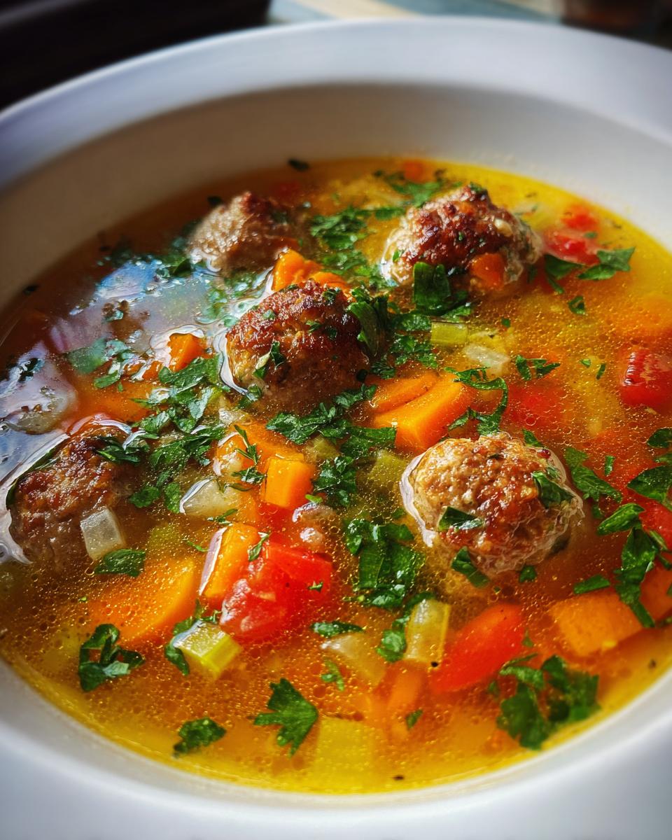 Meatball Soup Recipe - detail 1