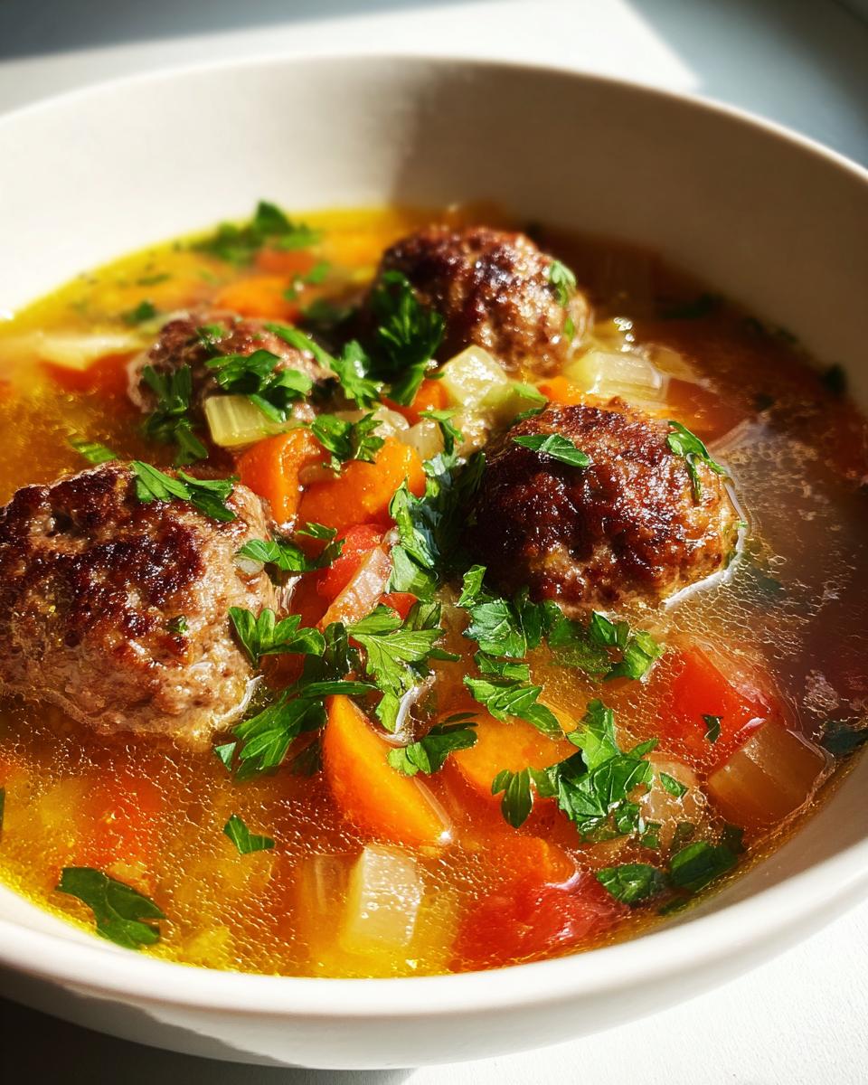 Meatball Soup Recipe - detail 5