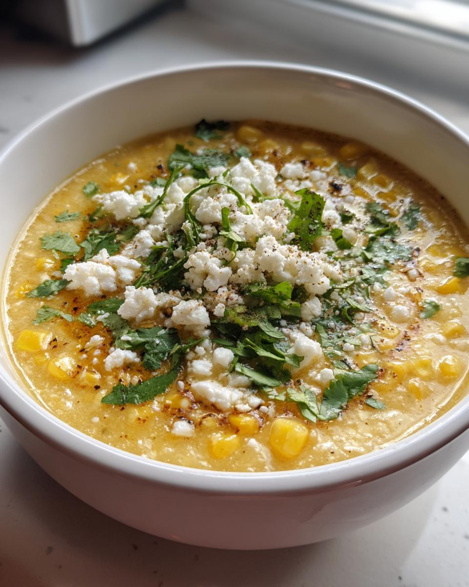 Mexican Street Corn Soup Crockpot Recipe - detail 2