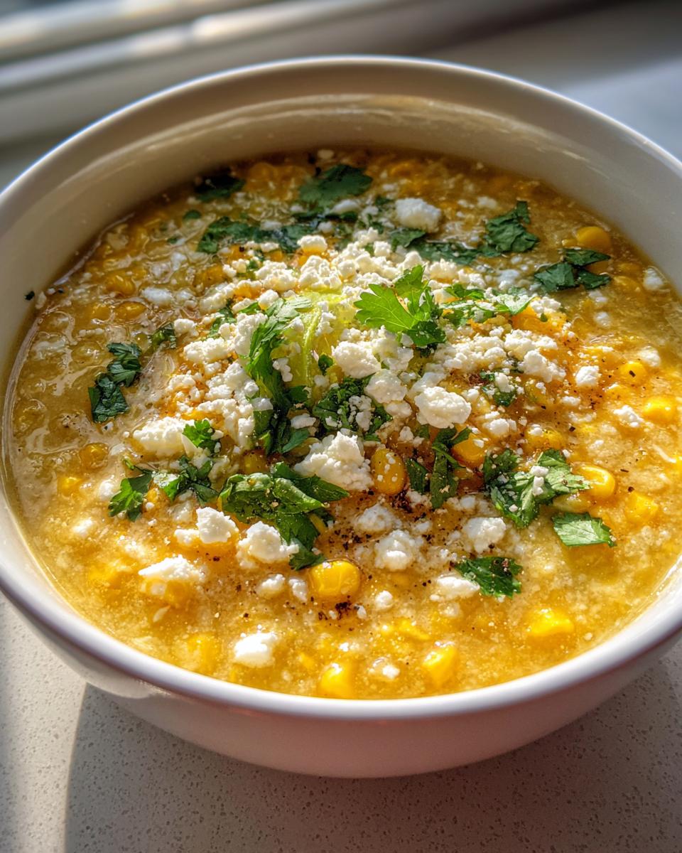 Mexican Street Corn Soup Crockpot Recipe - detail 3