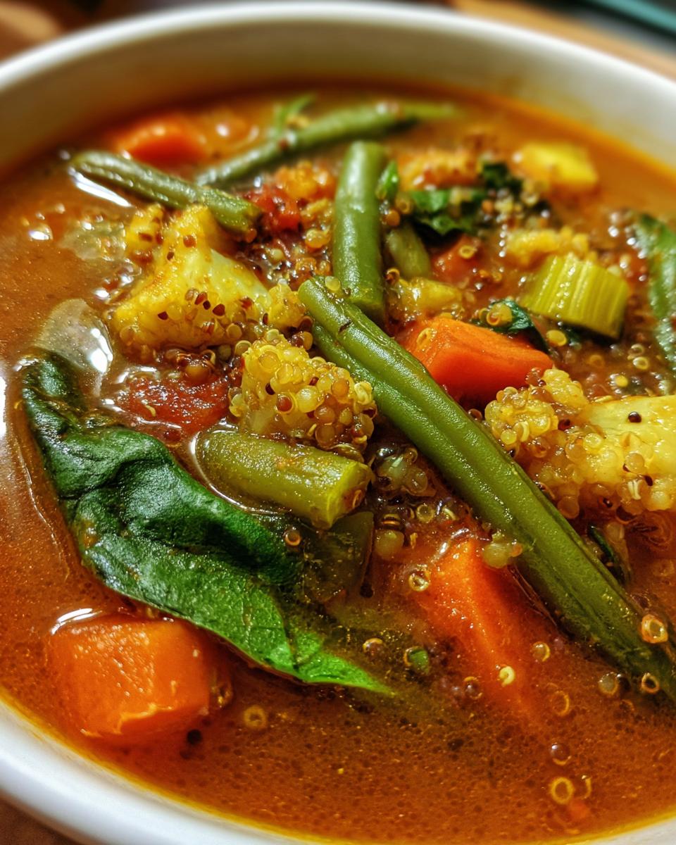 Nutritious High-Protein Vegetable Soup - detail 1