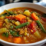 Nutritious High-Protein Vegetable Soup