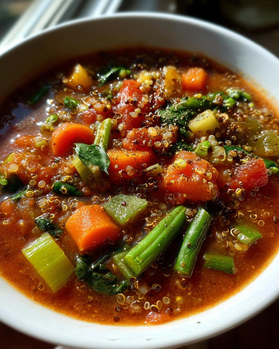 Nutritious High-Protein Vegetable Soup - detail 2