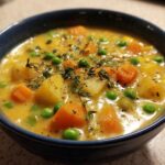 One Pot Creamy Vegetable Soup