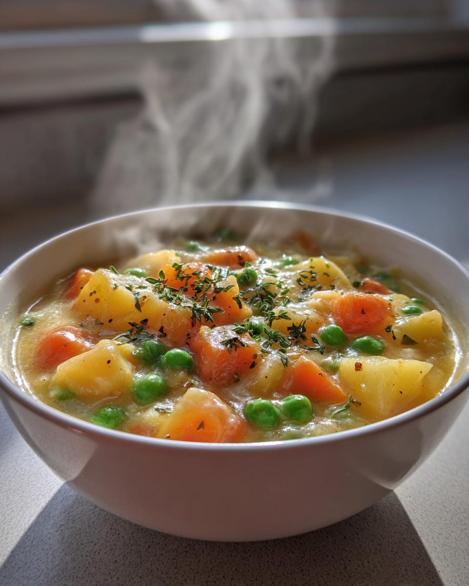 One Pot Creamy Vegetable Soup - detail 5