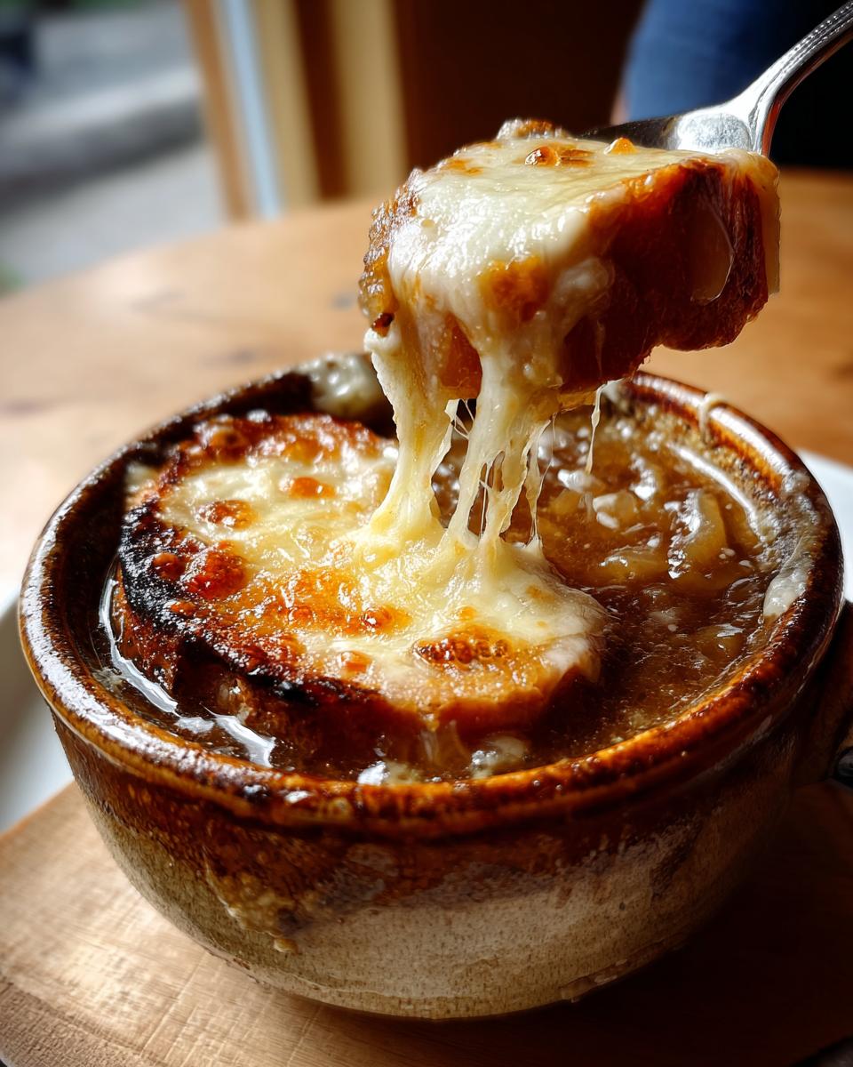 Pioneer Woman's Crockpot French Onion Soup - detail 3