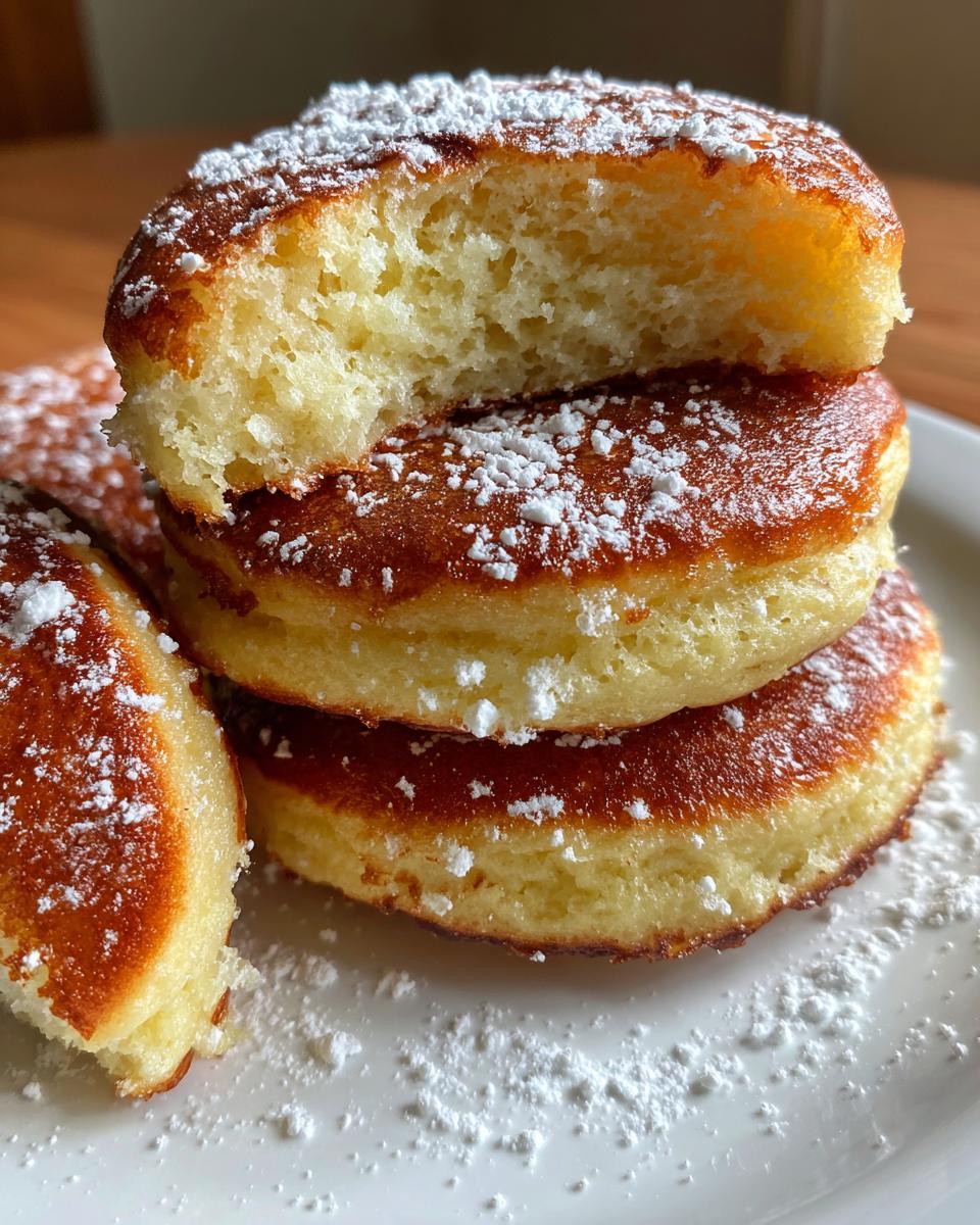 Quick & Easy 2-Ingredient Pancake Donuts - detail 1