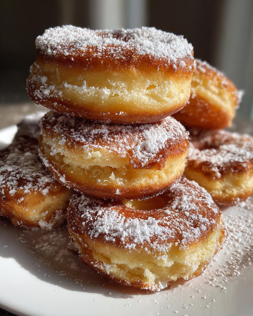 Quick & Easy 2-Ingredient Pancake Donuts - detail 3