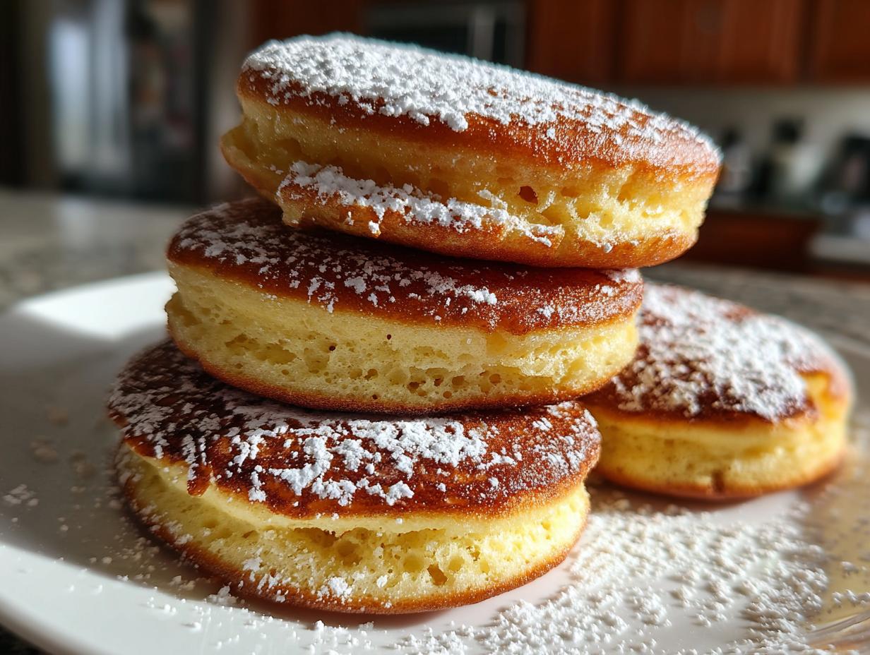 Magical 2-Ingredient Pancake Donuts Ready in 15 Minutes