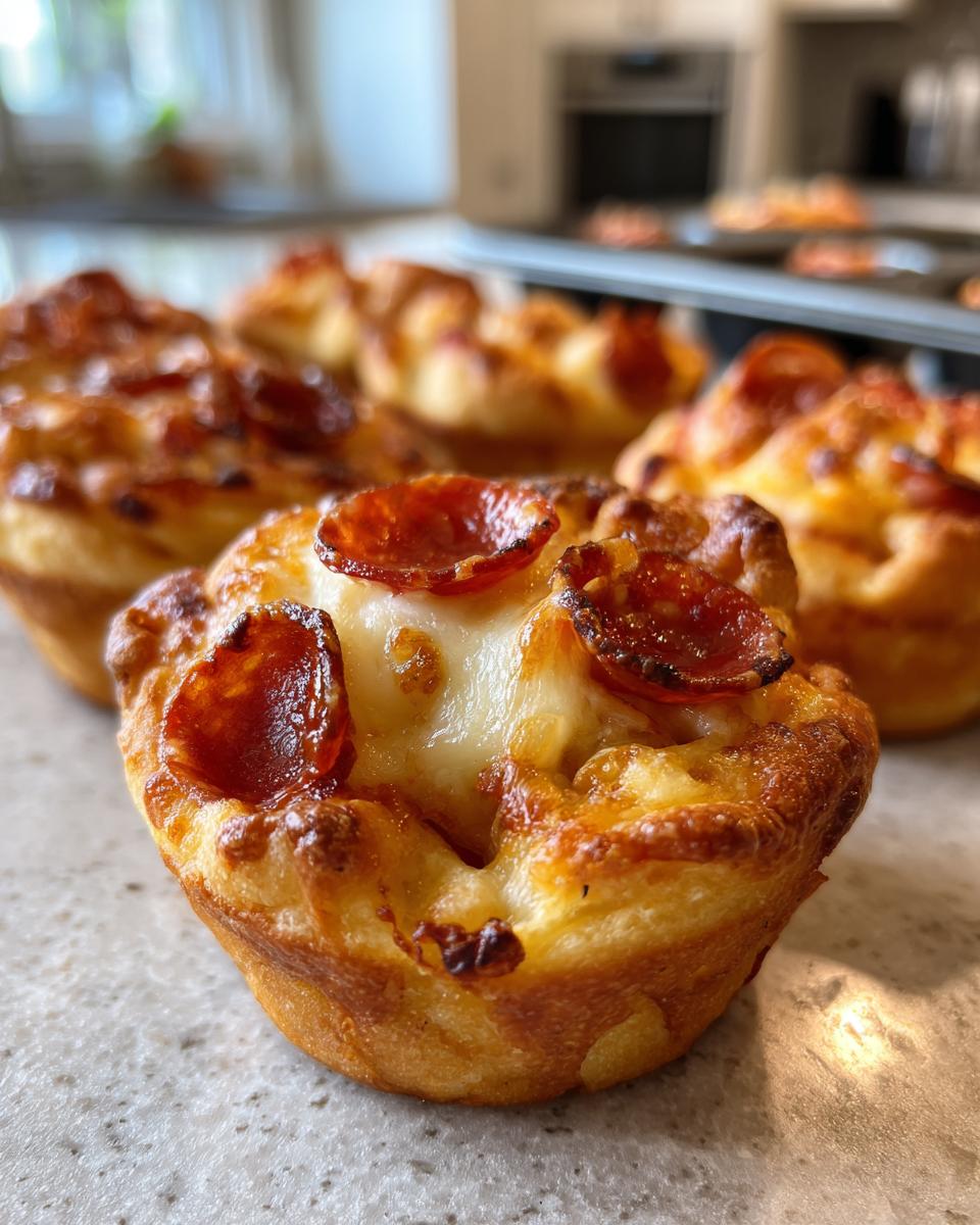 Quick & Fun Mini Deep Dish Crescent Roll Pizzas - detail 3