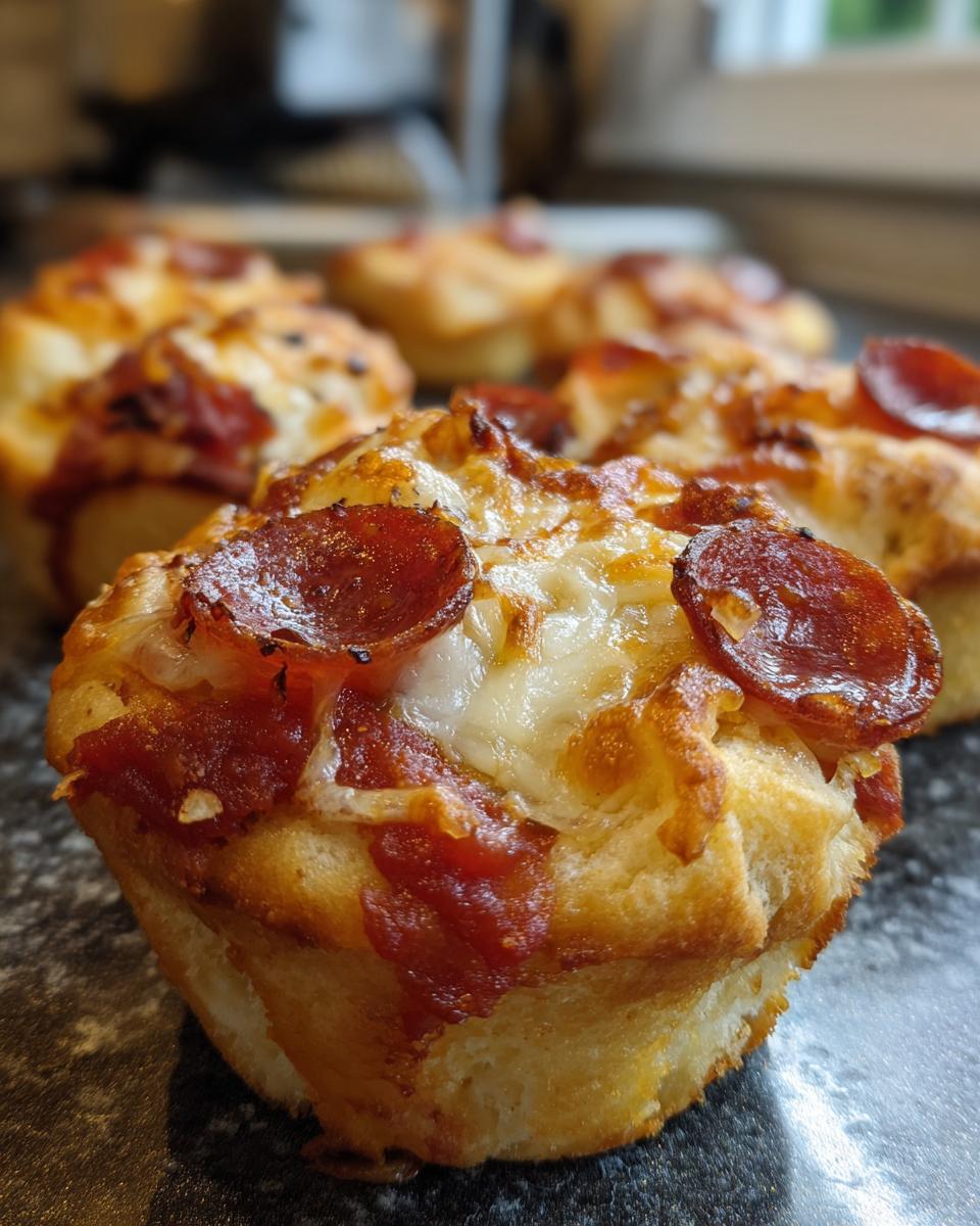Quick & Fun Mini Deep Dish Crescent Roll Pizzas - detail 4