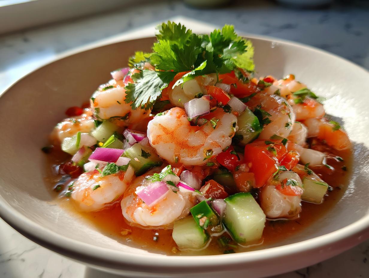 15-Minute Shrimp Ceviche That Tastes Like Sunshine