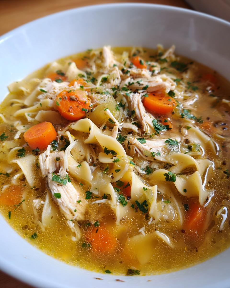 Slow Cooker Chicken Noodle Soup - detail 3