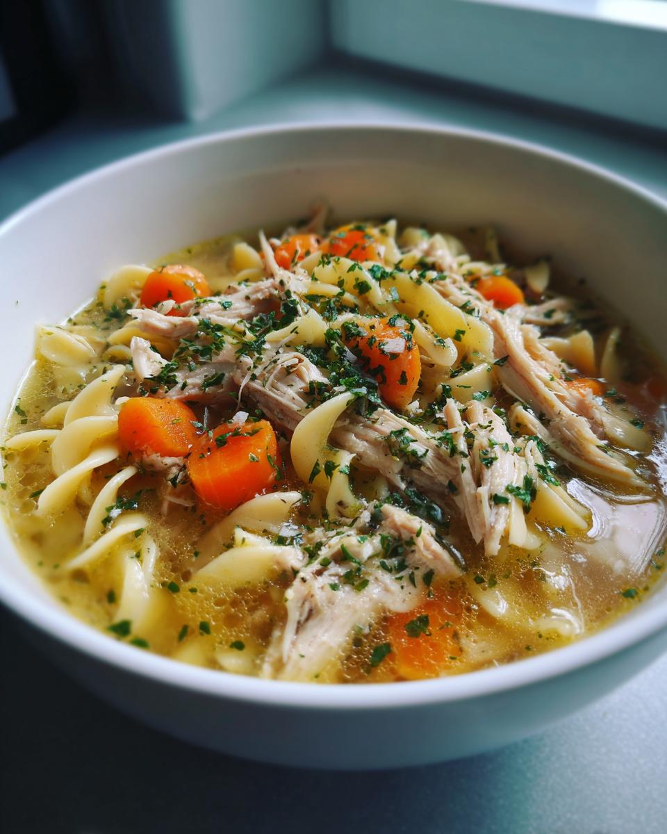 Slow Cooker Chicken Noodle Soup - detail 4