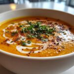 Spicy Butternut Squash Sweet Potato Soup