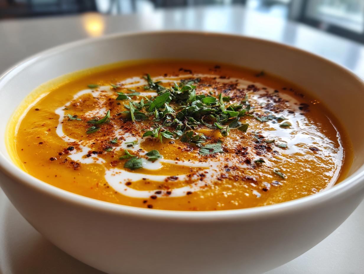 35-Minute Spicy Butternut Squash Soup That Warms Your Soul