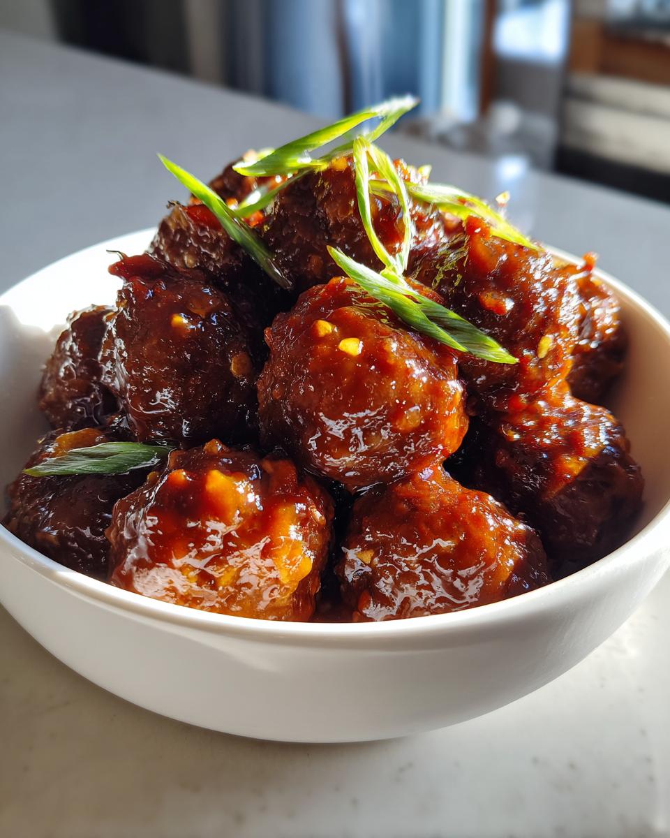 Sweet Chili Meatballs Crockpot (Try it today!) - detail 1