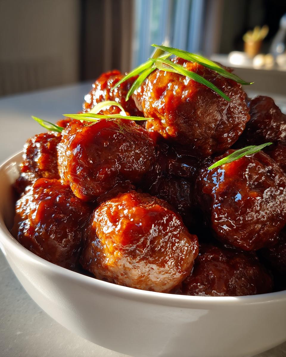 Sweet Chili Meatballs Crockpot (Try it today!) - detail 2