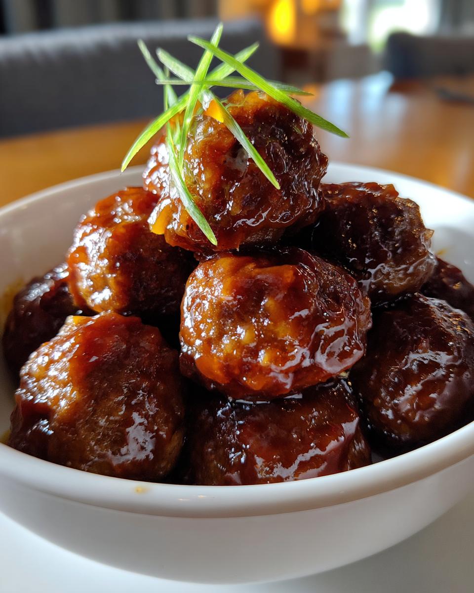 Sweet Chili Meatballs Crockpot (Try it today!) - detail 4