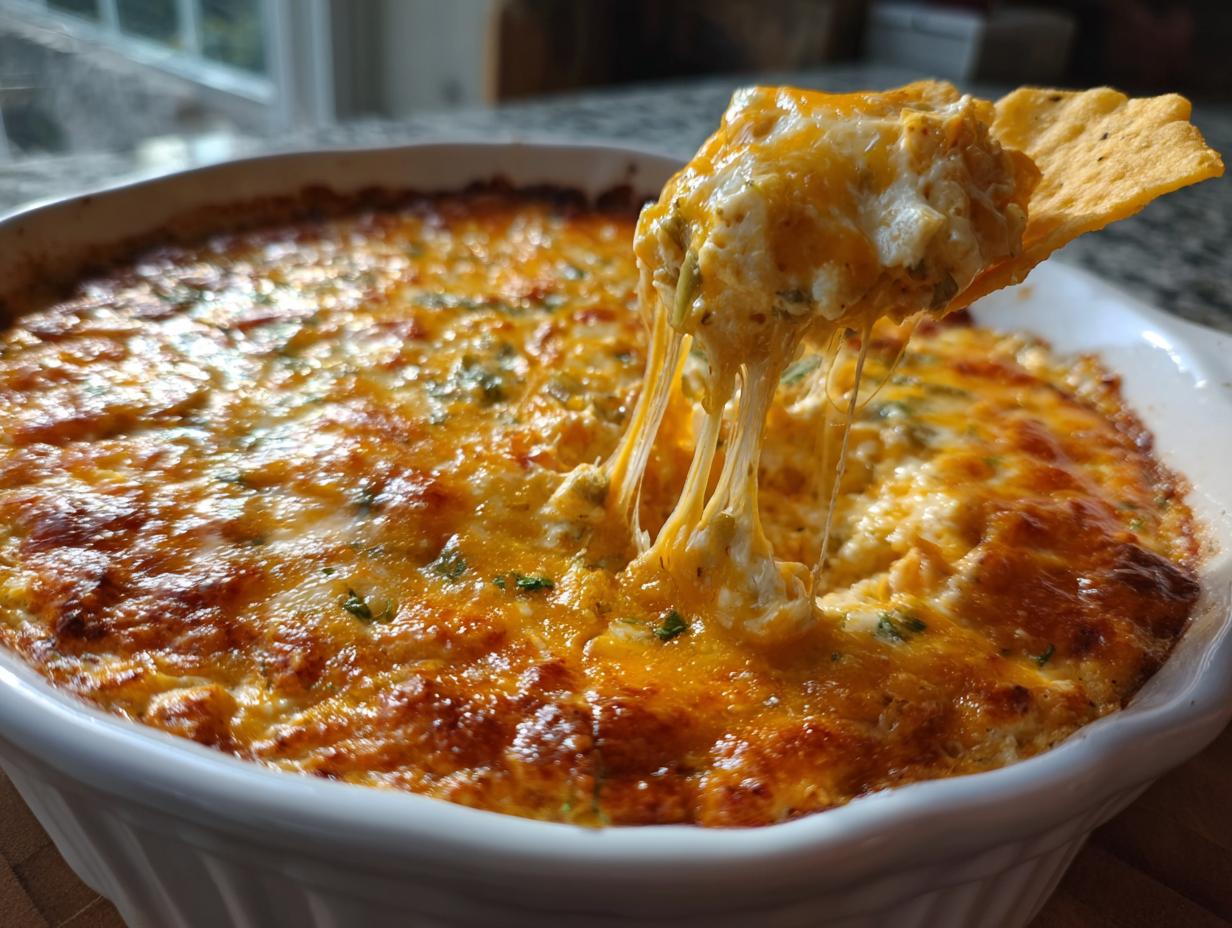 Irresistible Texas Trash Dip – 7-Ingredient Cheesy Perfection