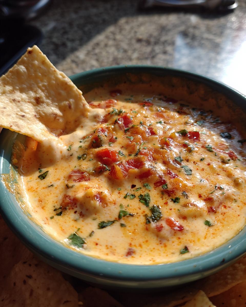 The Best Slow Cooker Queso Dip Recipe - detail 1