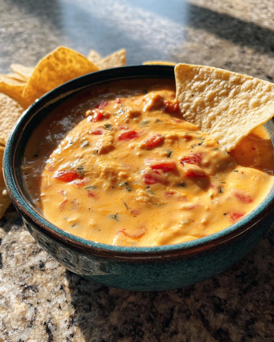 The Best Slow Cooker Queso Dip Recipe - detail 2