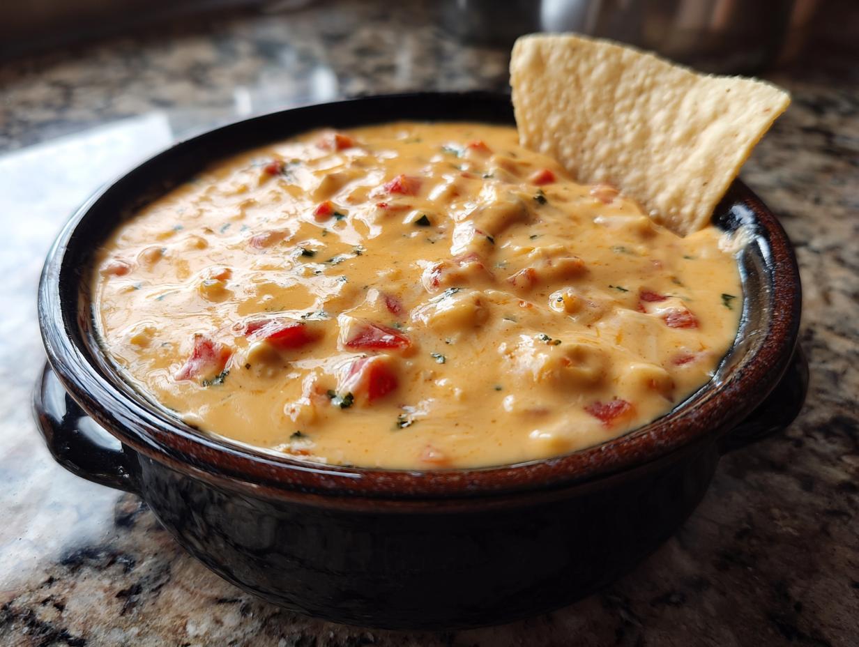 Best Slow Cooker Queso Dip: Irresistible 5-Minute Party Favorite