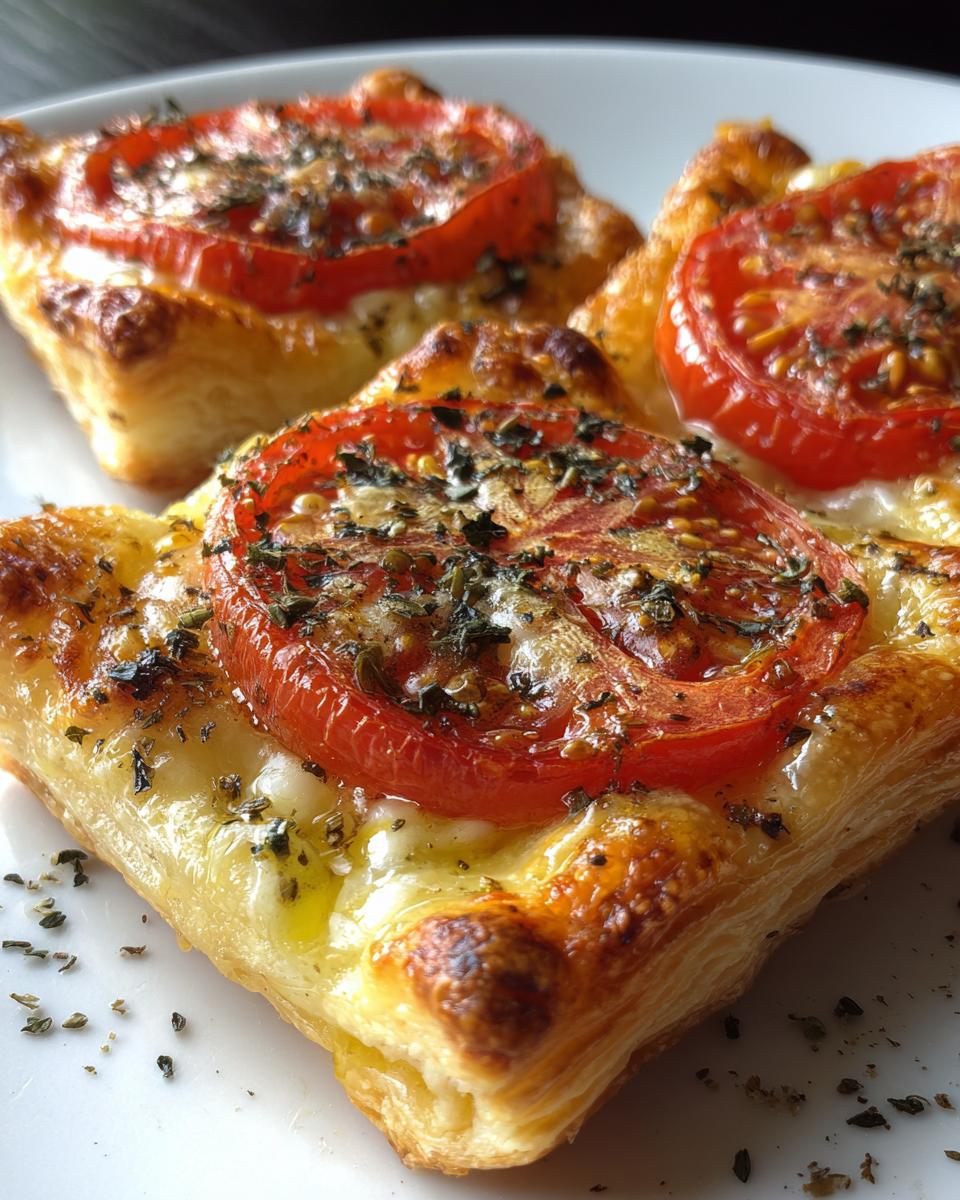 Tomato Tartlets with Puff Pastry - detail 3