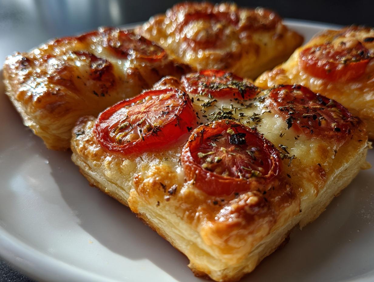 30-Minute Tomato Tartlets with Puff Pastry – Irresistibly Crisp