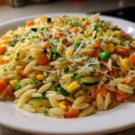 Veggie Orzo l Toddler-Approved Dinner Idea