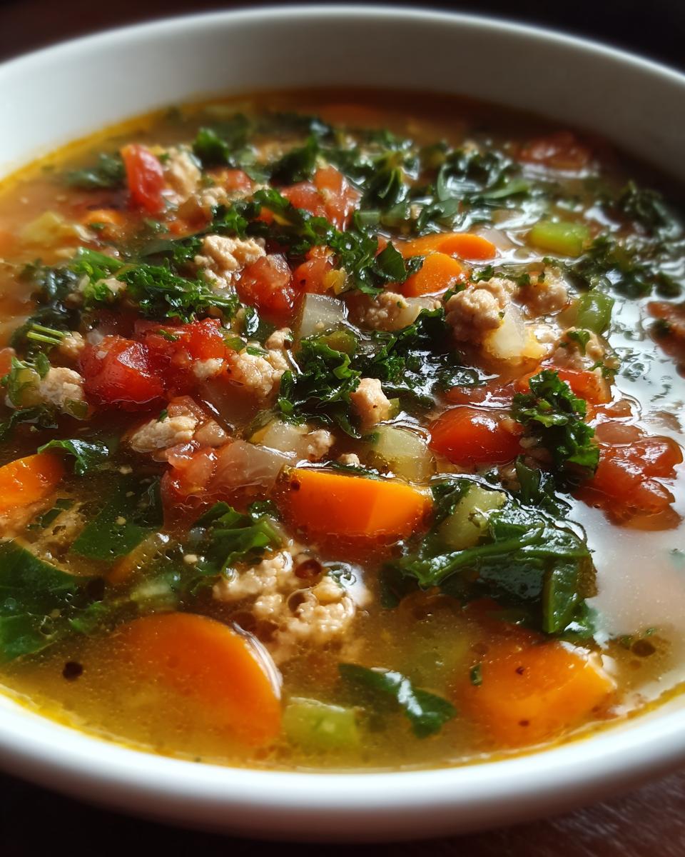 Weight Loss Soup (Turkey Vegetable Soup) - detail 1