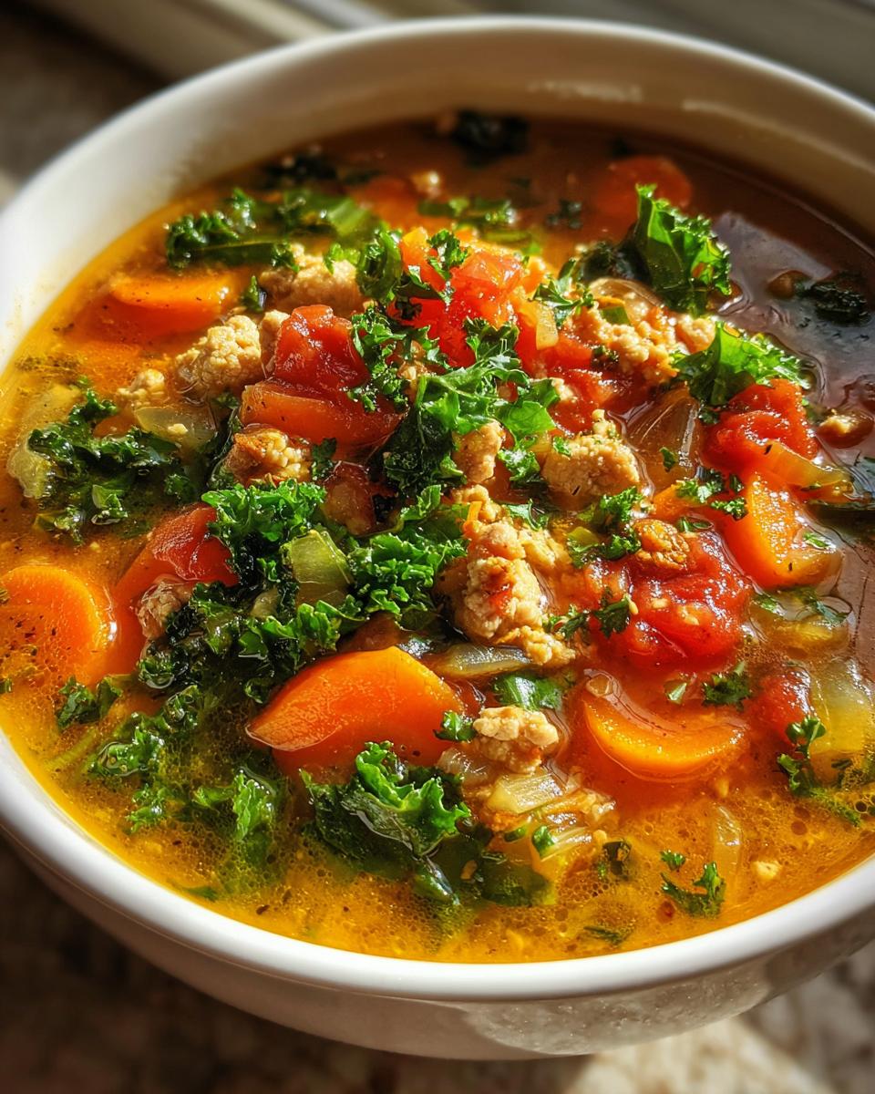 Weight Loss Soup (Turkey Vegetable Soup) - detail 3