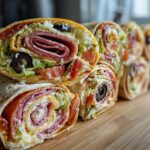 easy Italian Pinwheel Sandwiches