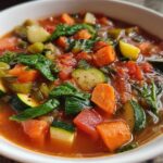 hearty and healthy vegetable soup