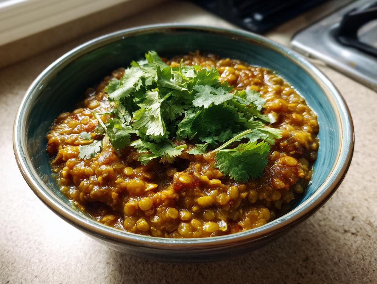 Hearty 1-Pot Green Lentil Dal Ready in 35 Minutes