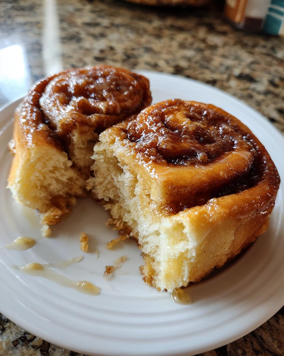 30-Minute Sourdough Discard Cinnamon Rolls - detail 2