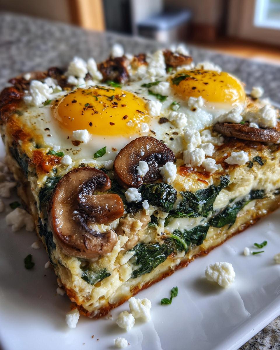 Baked Eggs Napoleon - detail 2