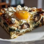 Baked Eggs Napoleon