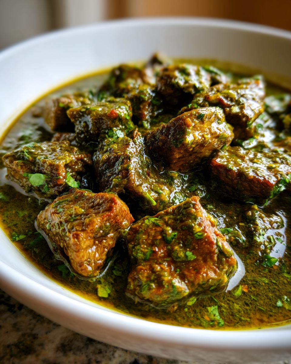 Best Mexican Beef Chile Verde - detail 2