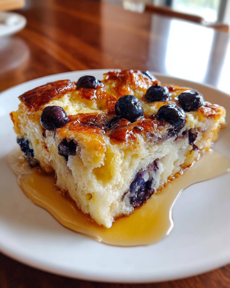Blueberry Buttermilk Pancake Casserole - detail 2