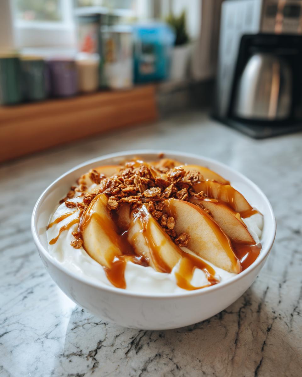 Caramel Apple Pie Yogurt Bowl - detail 2