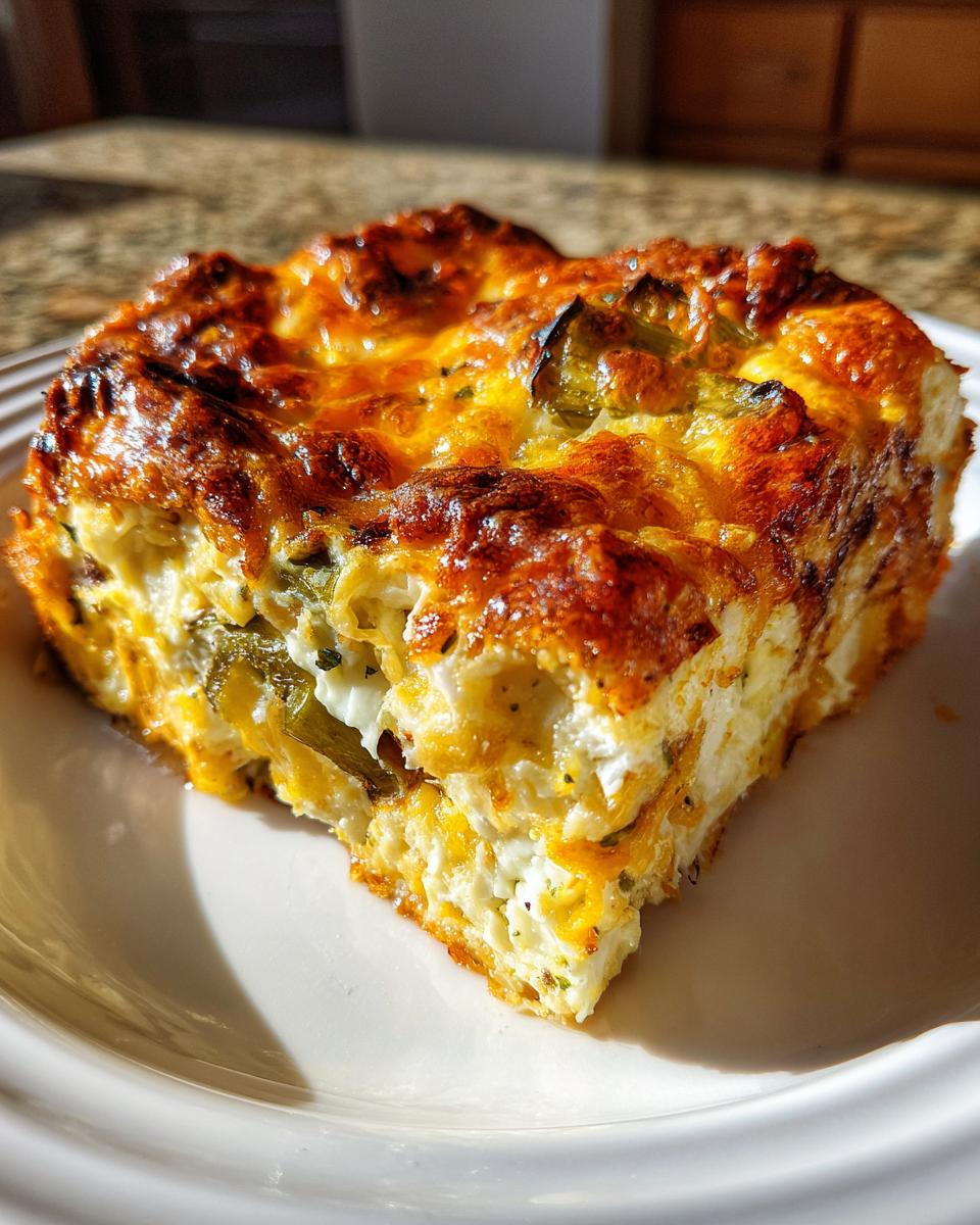 Chile Rellenos Casserole - detail 1