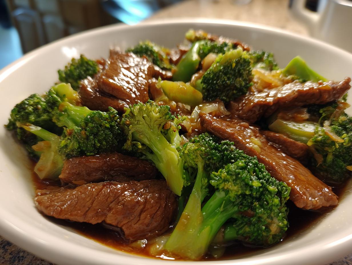 One-Pan Chinese Beef and Broccoli