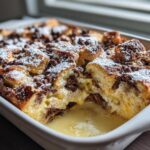Chocolate Croissant Breakfast Bake