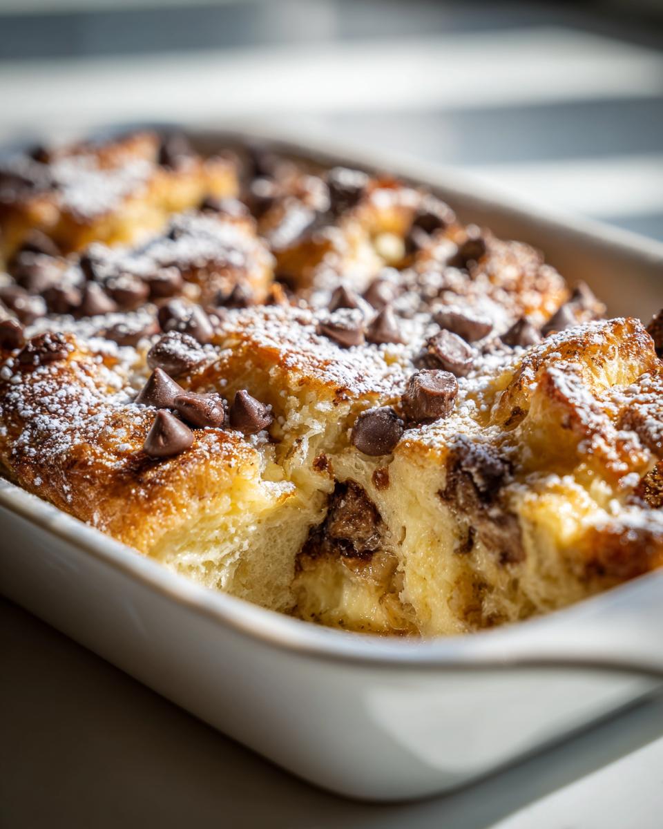 Chocolate Croissant Breakfast Bake - detail 4
