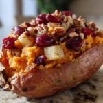 Cranberry Apple Twice-Baked Sweet Pot