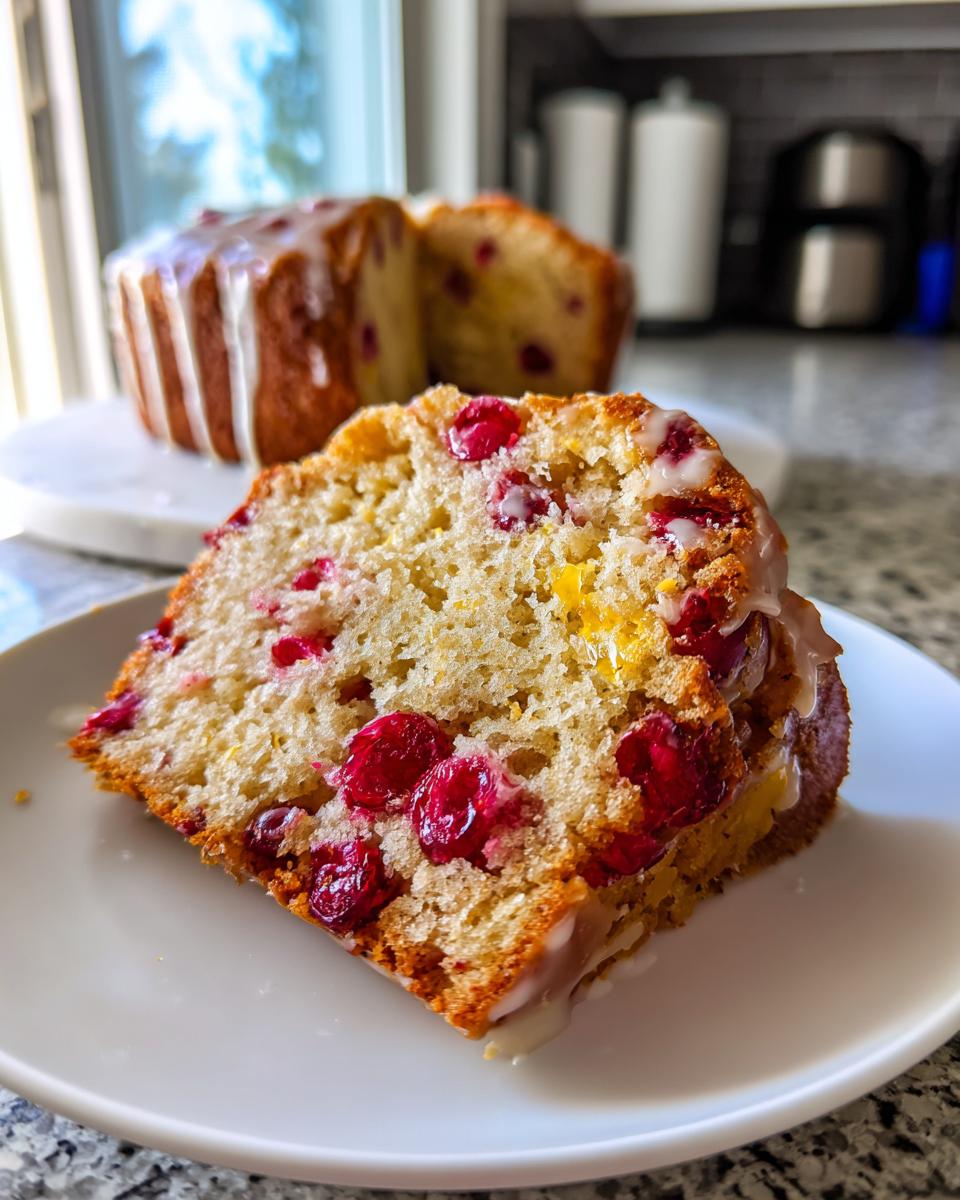 Cranberry Orange Breakfast Cake - detail 3